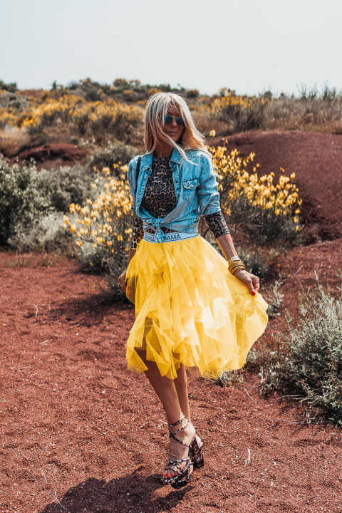 Petticoat Grungemama Miranda yellow
