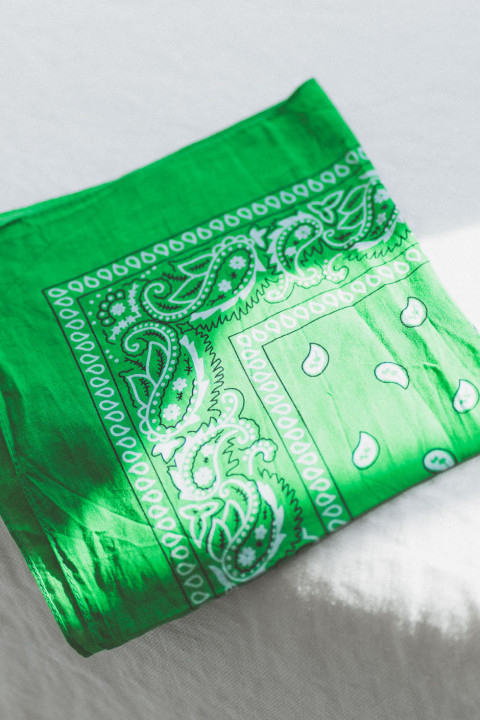 Grungemama Jones green bandana