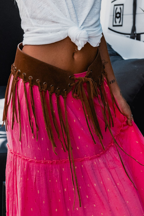 Tayla brown Grungemama belt