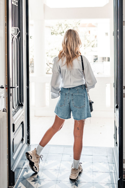 Tucson blue short skirt