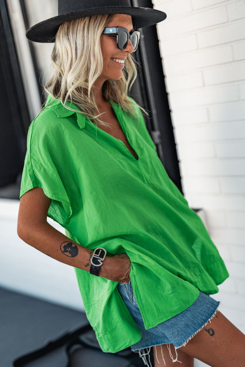 Blouse Banditas Izia vert