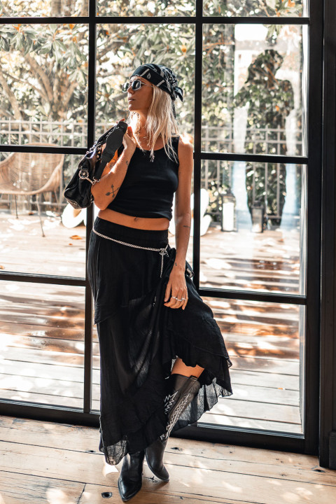 Grungemama Jalba black skirt