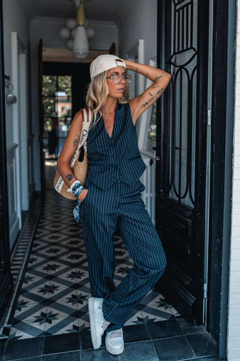 Trousers Grungemama Tyler dark navy