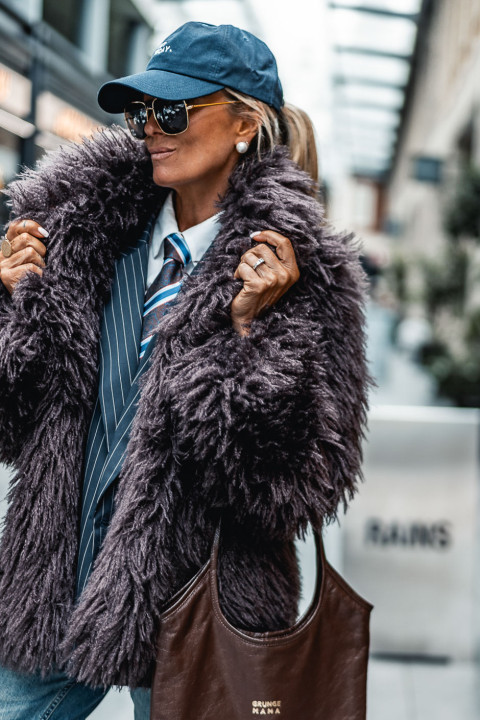 Fourrure Grungemama Claudia choco