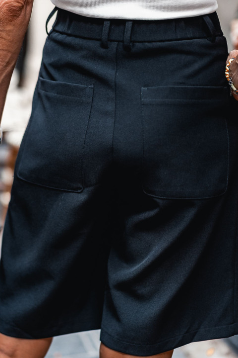 Grungemama Ariana black Bermuda shorts