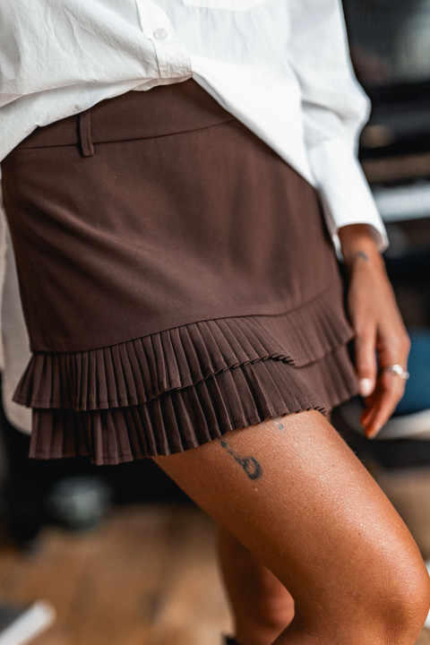 Miuni brown skirt