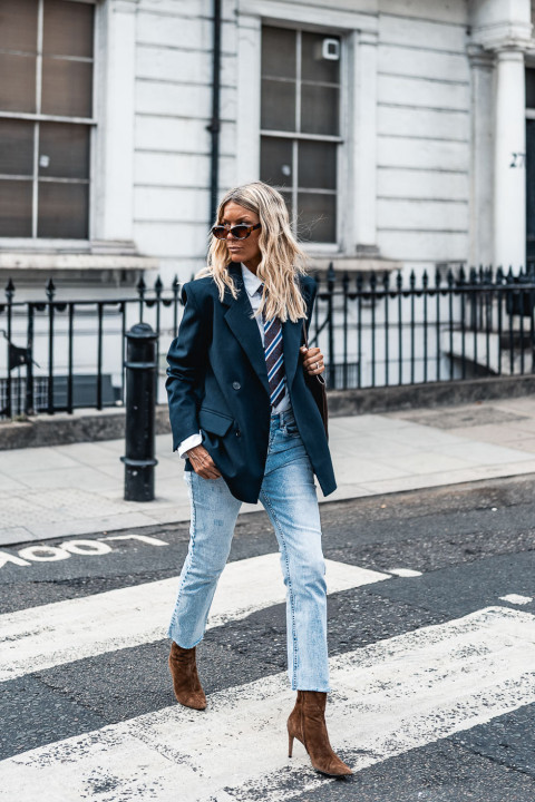 Jeans Grungemama Louison bleu