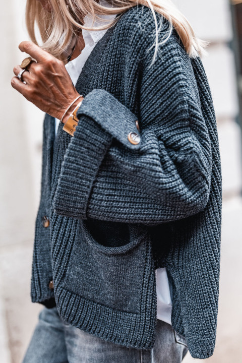 Gilet Grungemama Cora gris