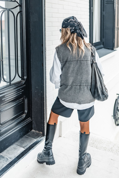 Grungemama Luz anthracite jacket