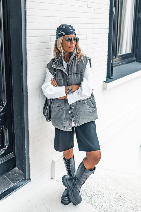 Grungemama Luz anthracite jacket