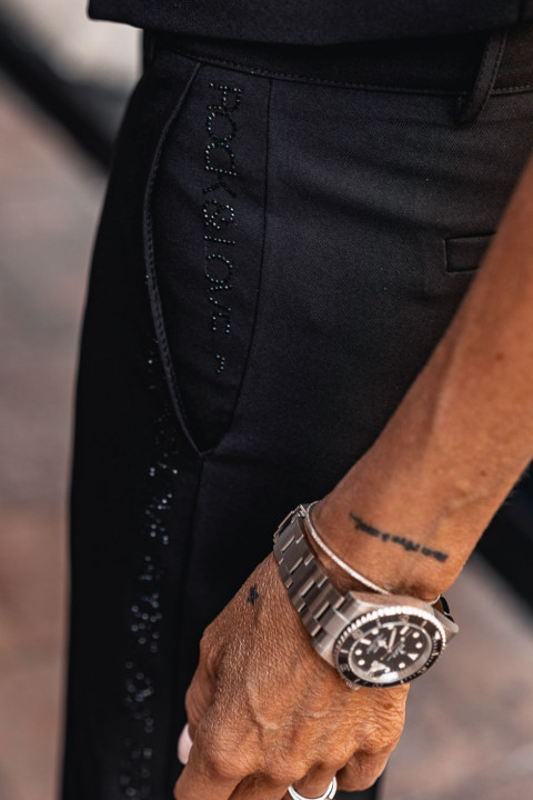 Grungemama Glamzy black trousers