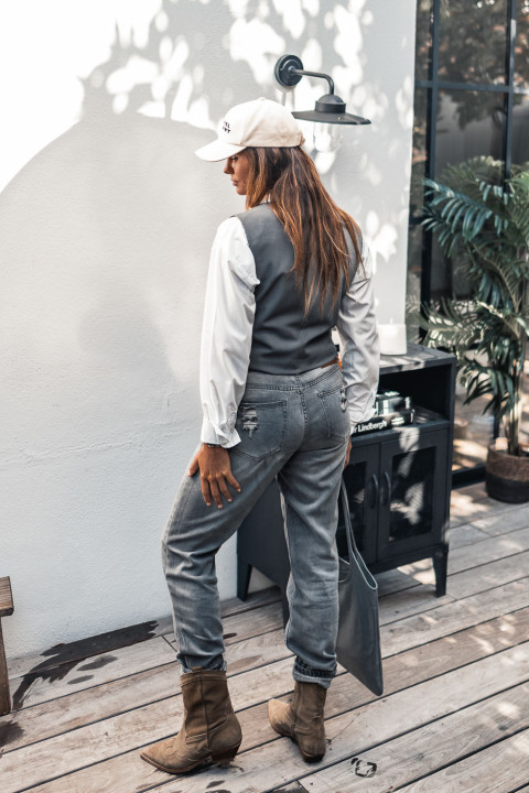 Grungemama Cooper anthracite jeans