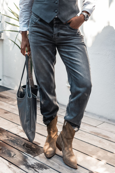Grungemama Cooper anthracite jeans