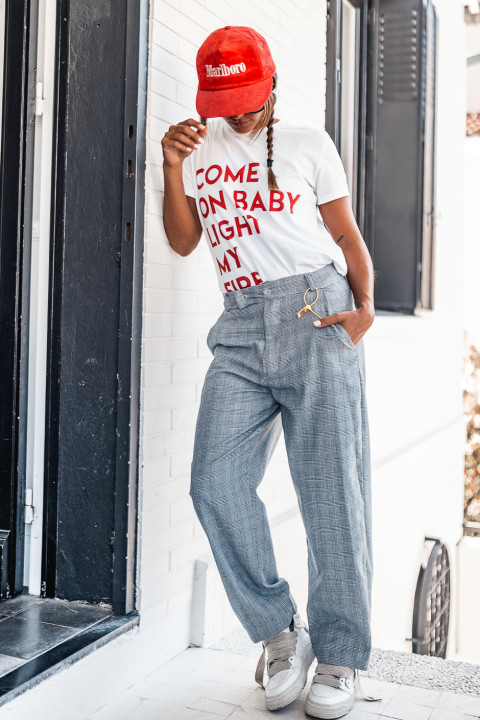 Banditas Antonio checked trousers