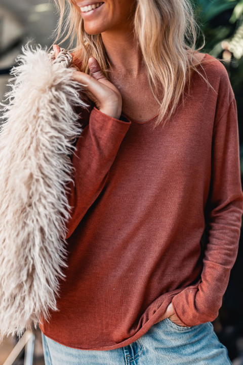 Pull Grungemama Jimmy cuivre