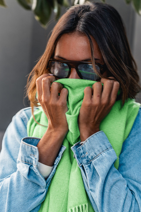 Paddy green scarf
