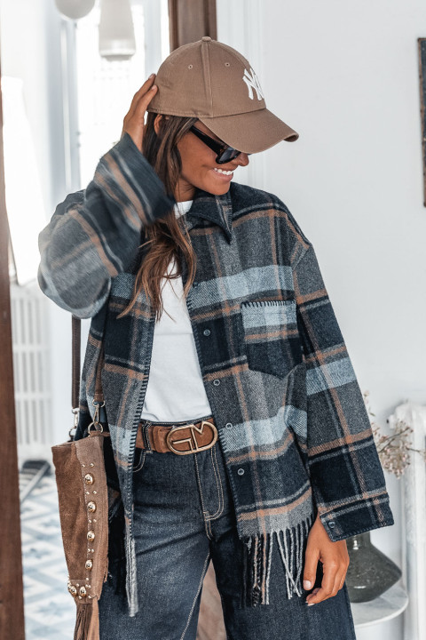 Veste Grungemama Netia bleu