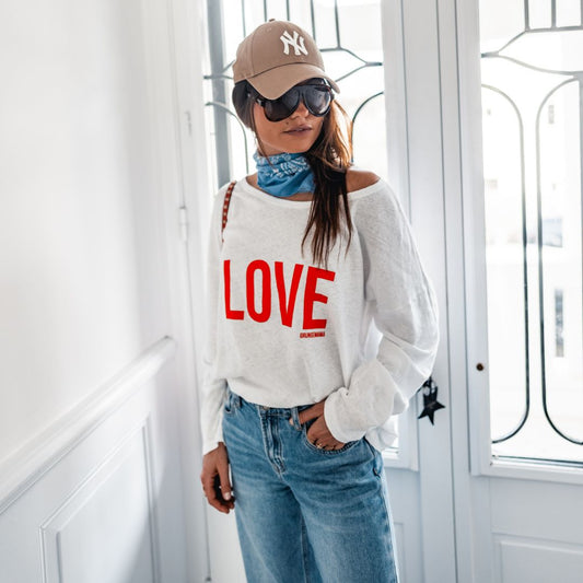 LOVA WHITE T-SHIRT