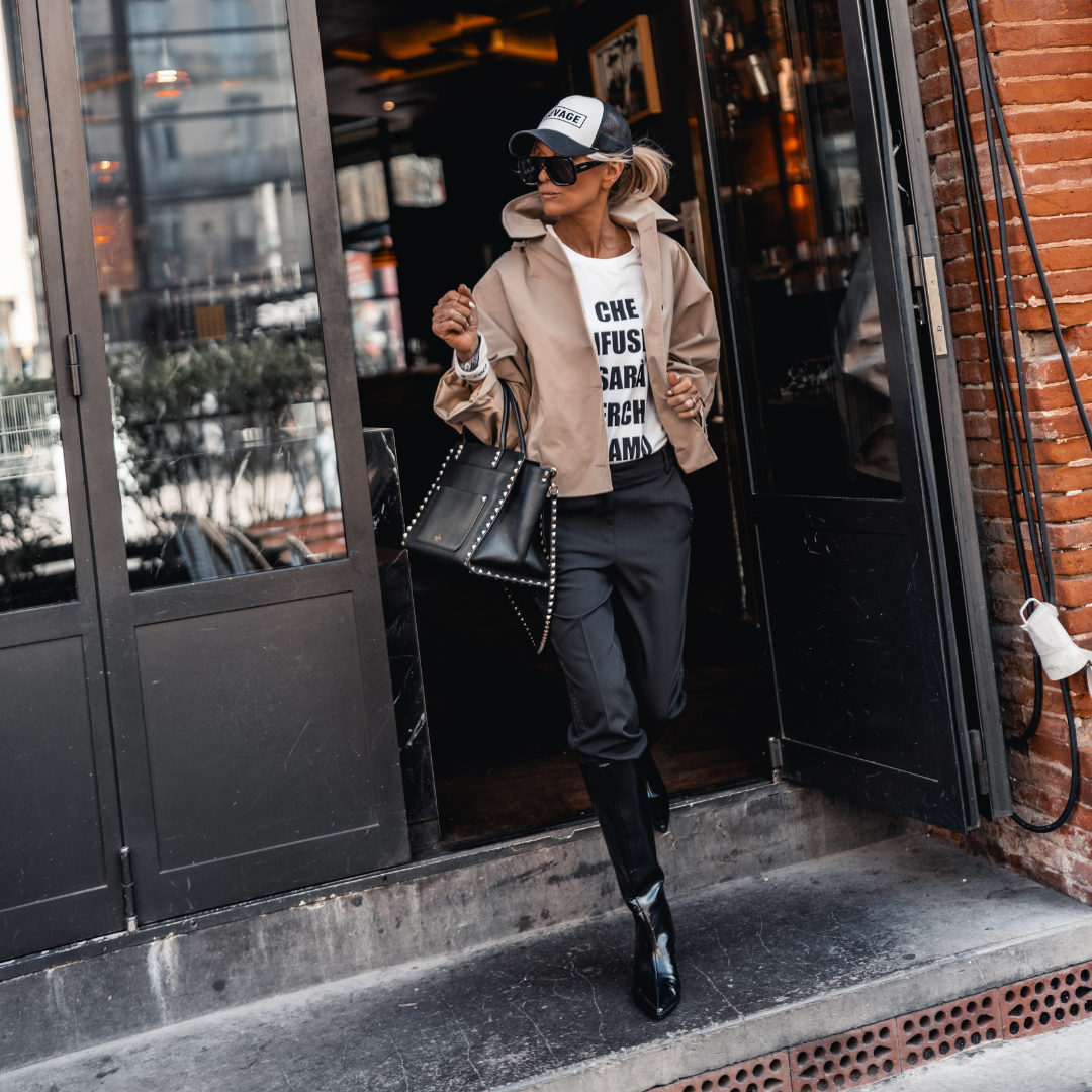 CHAQUETA BEIGE STORMY