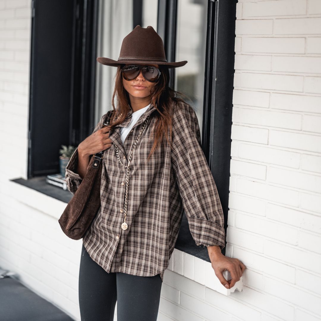 LYRANA CHECKED SHIRT