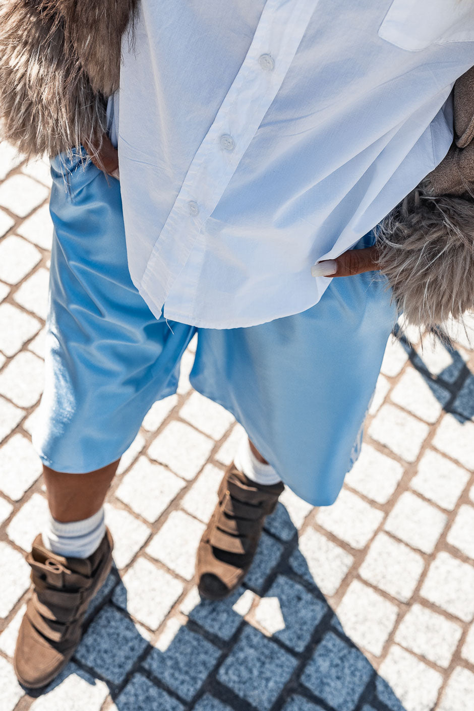 BERMUDA PARKER BLEU