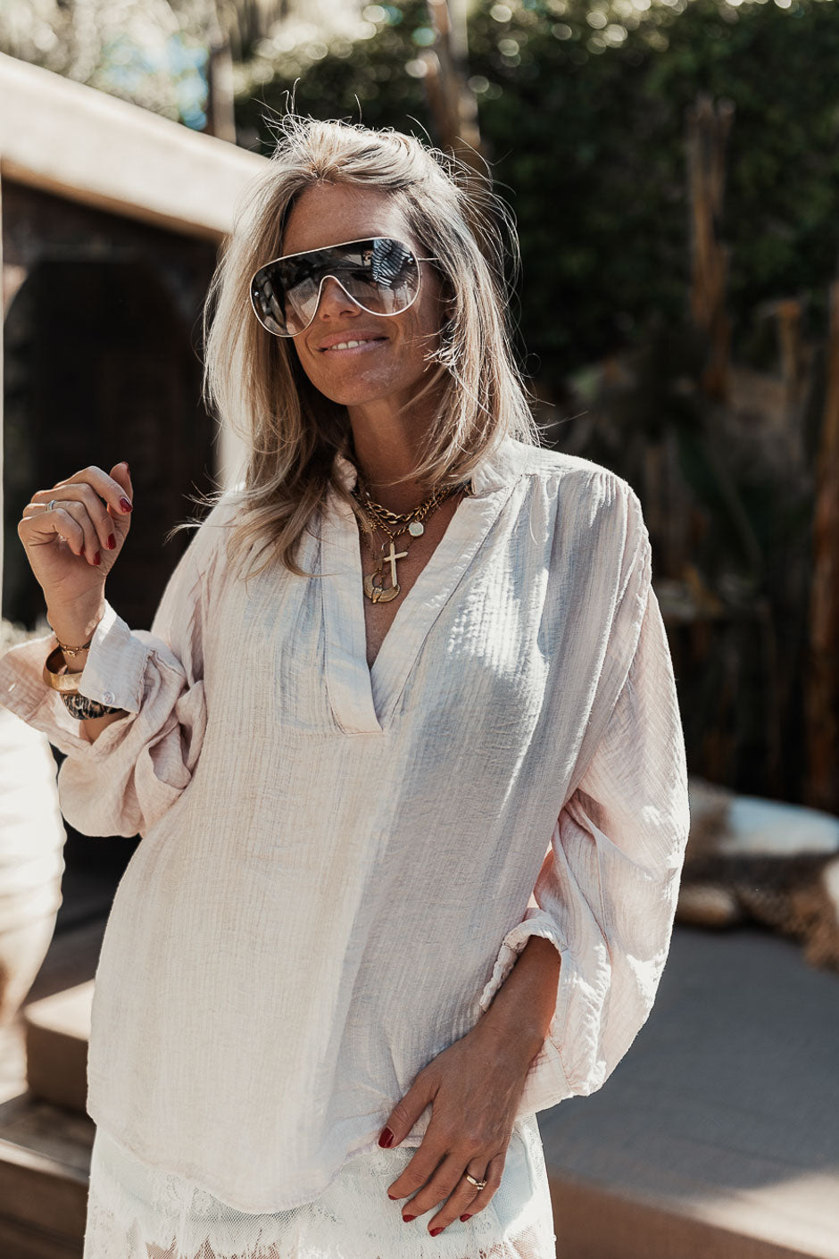 BLUSA WASTA ROSA NUDE