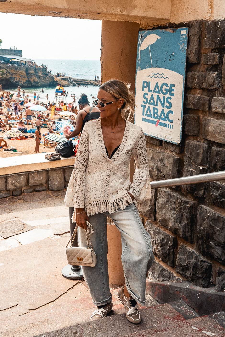 BLOUSE HEZZIE BEIGE