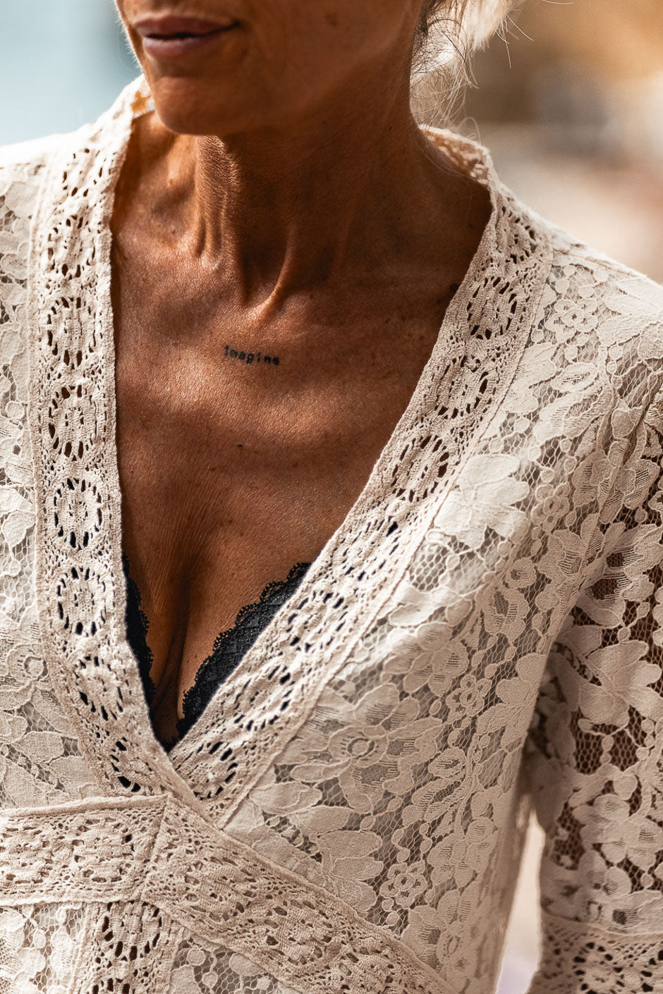 BLOUSE HEZZIE BEIGE