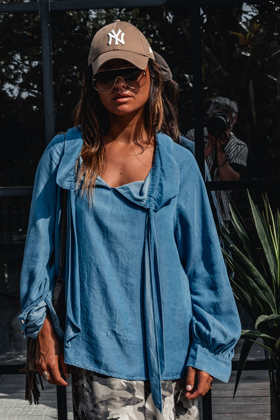 BLOUSE PAMELA BLEU