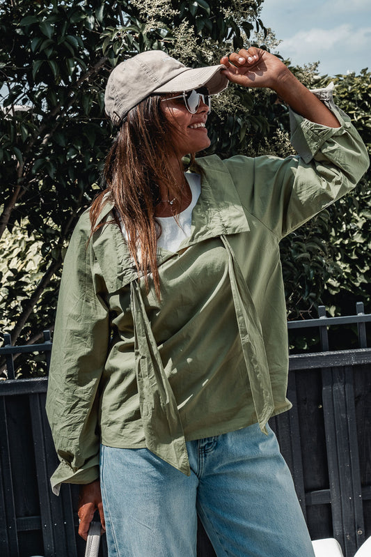 BLOUSE PAMELA KAKI