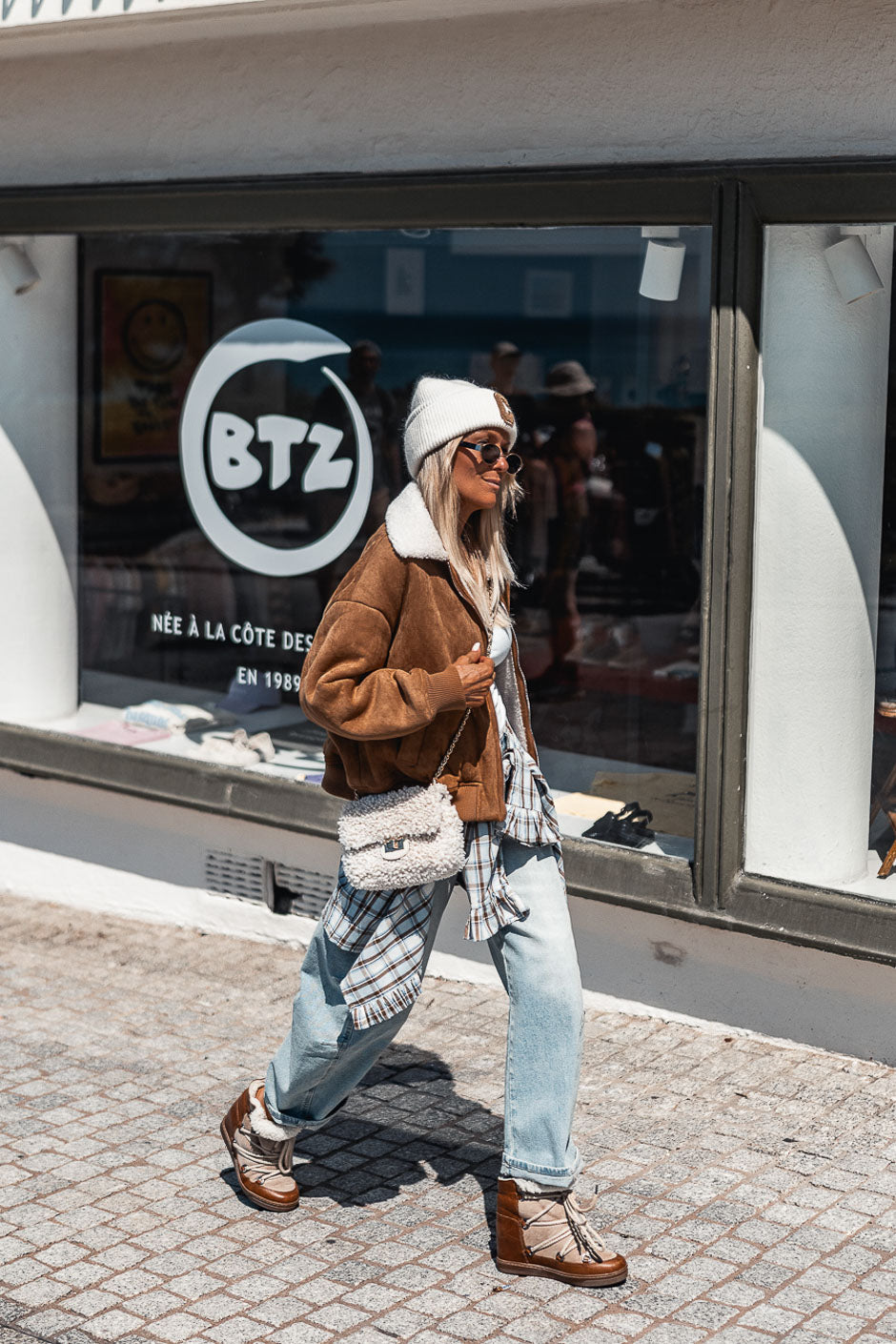 BLOUSON ROBINE CAMEL