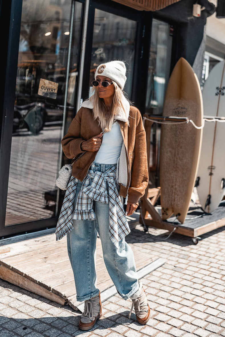 BLOUSON ROBINE CAMEL