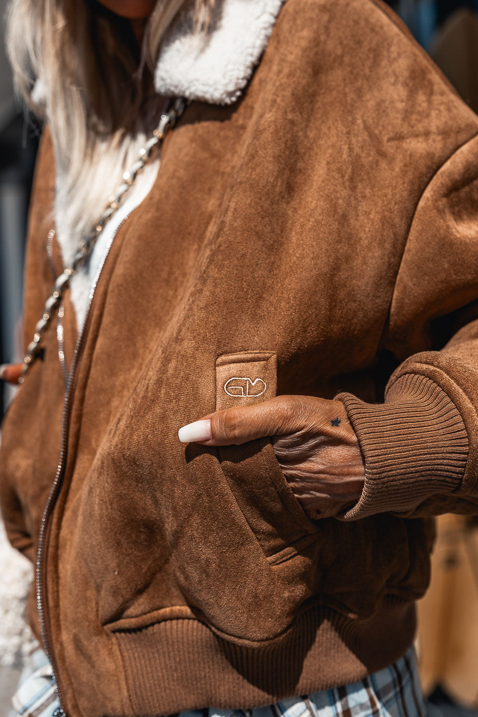 BLOUSON ROBINE CAMEL