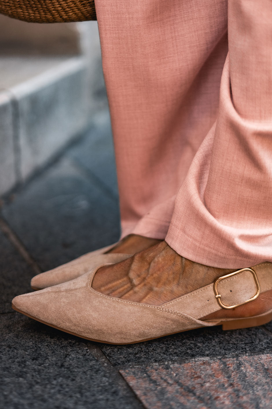 BALLERINES AMY BEIGE