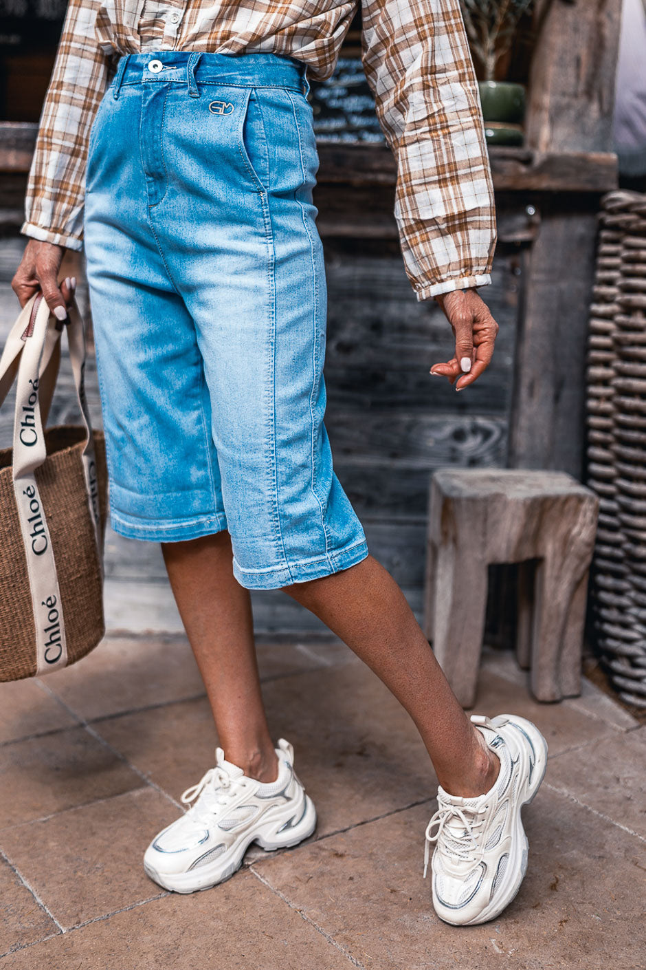 BALLY BLUE BERMUDAS
