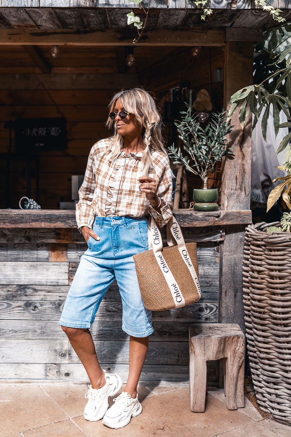 BALLY BLUE BERMUDAS