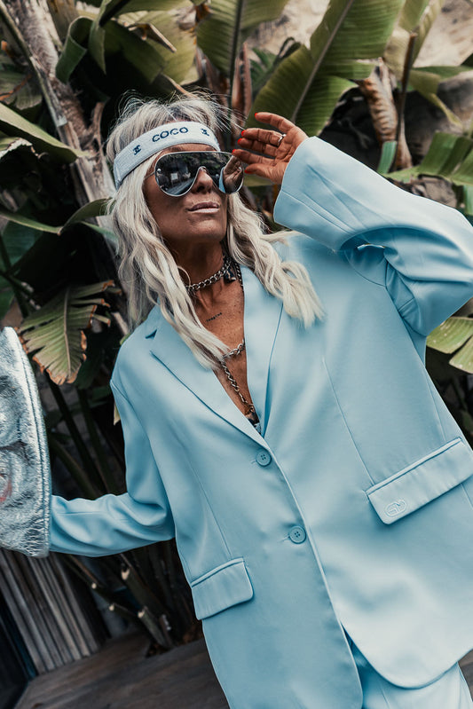 ROMY SKY BLUE BLAZER