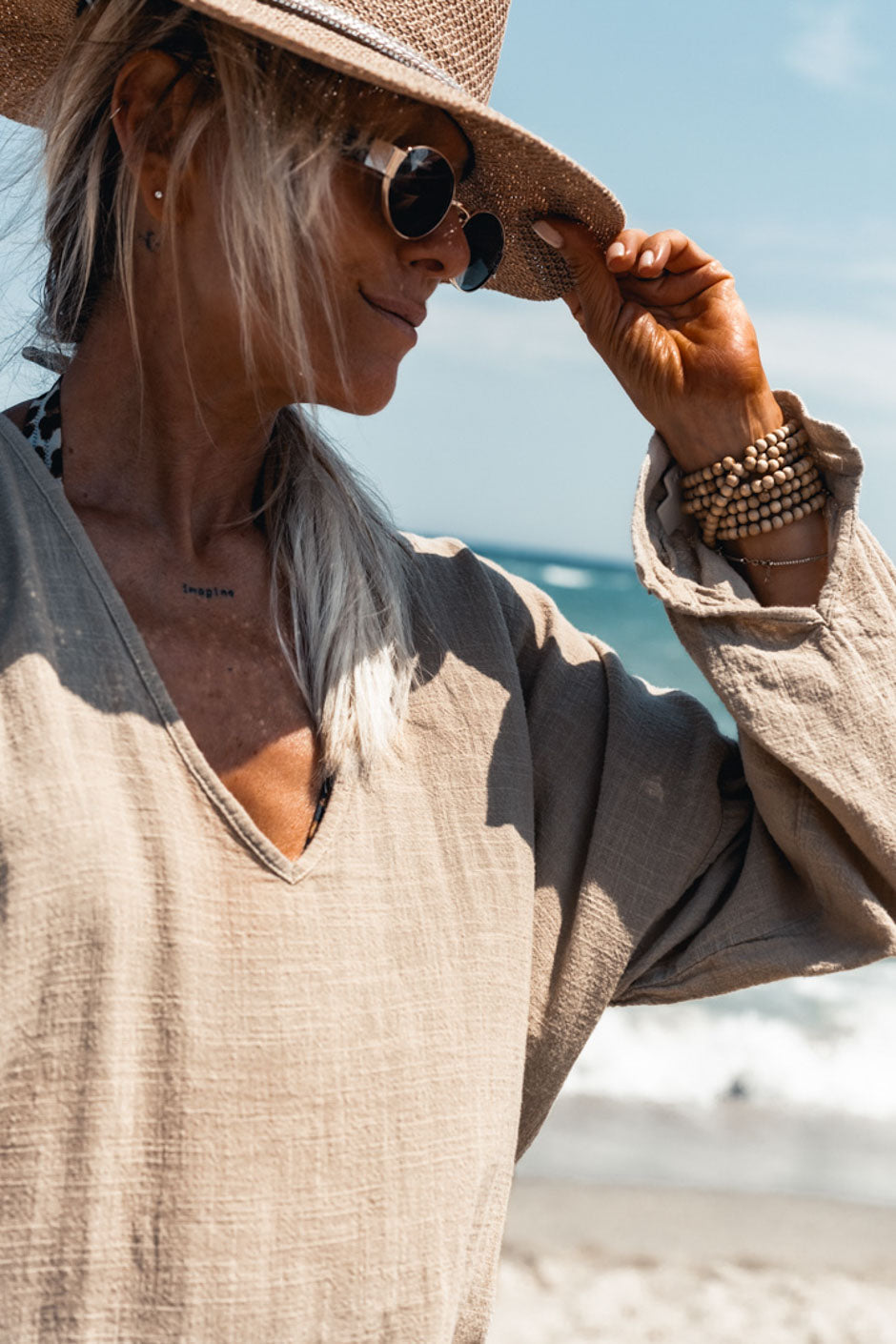 DONIA TILLEUL BLOUSE