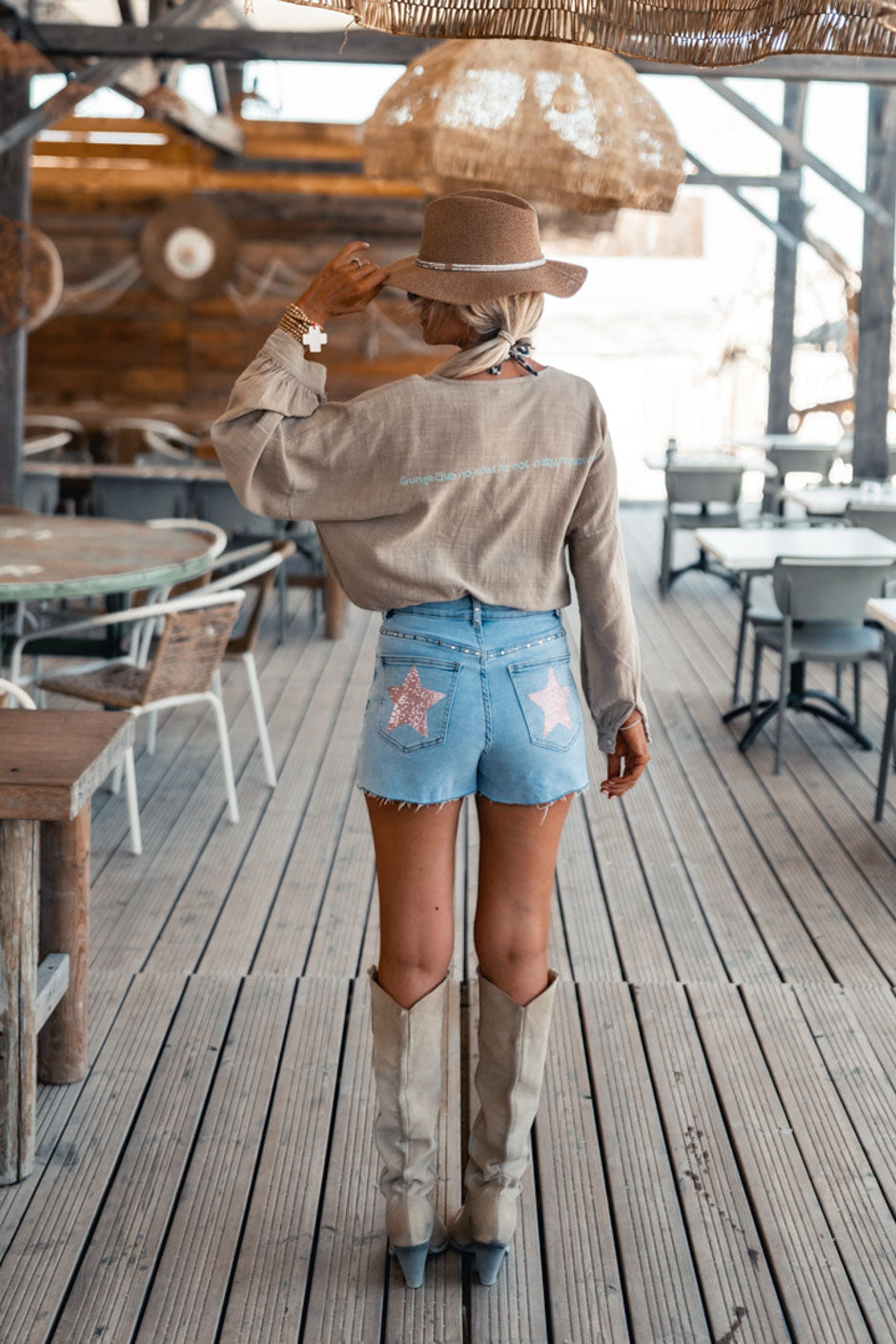 DONIA TILLEUL BLOUSE