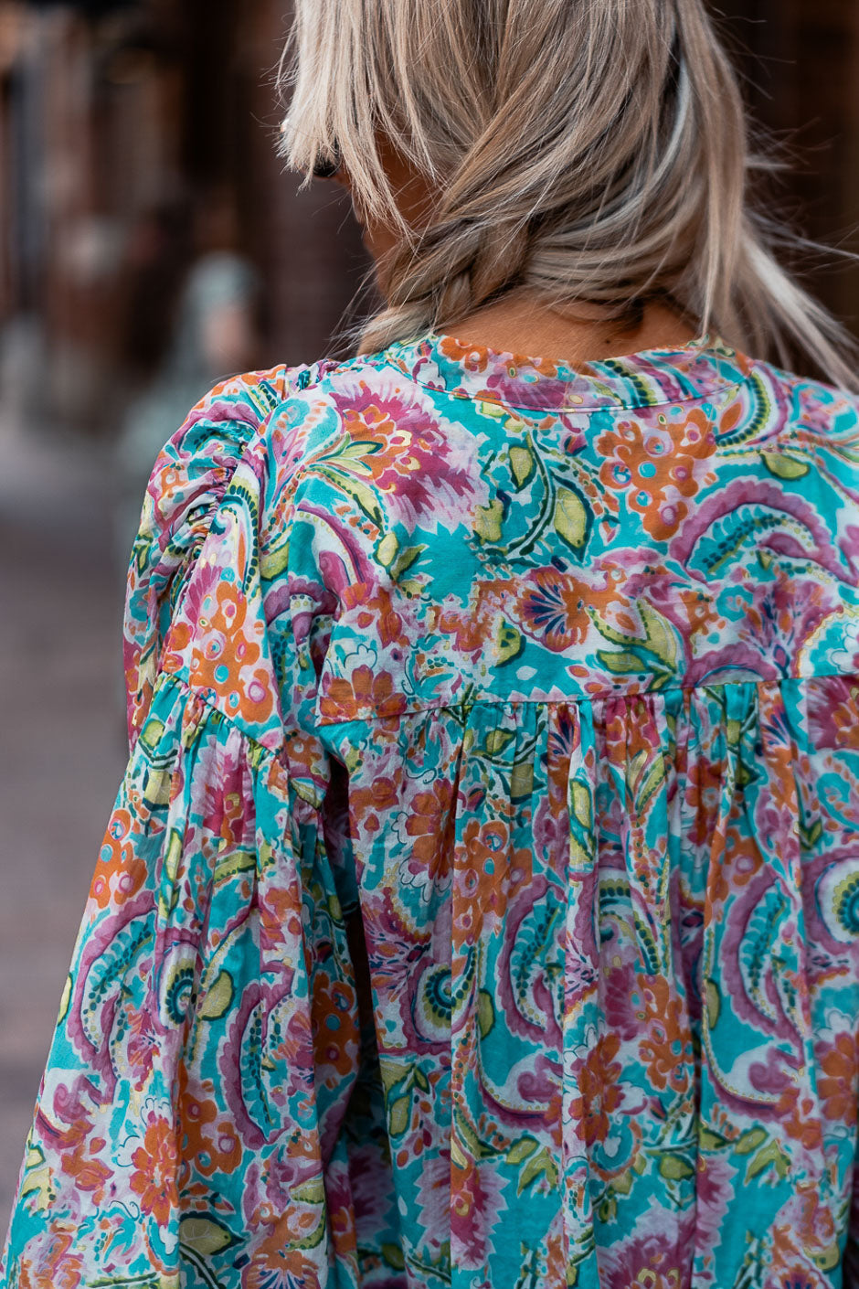 FLORAL PRINT BLOUSE