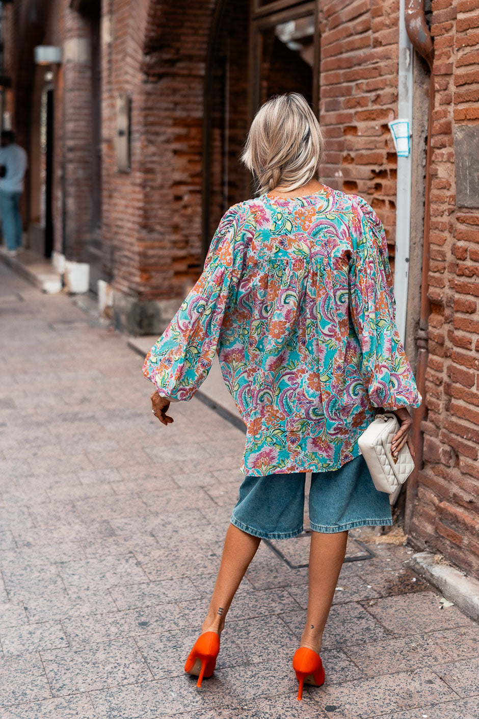 FLORAL PRINT BLOUSE