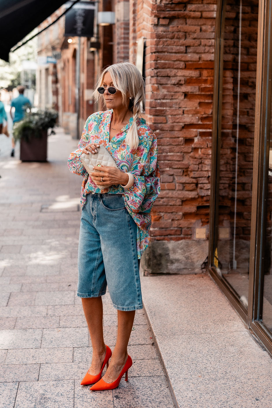 FLORAL PRINT BLOUSE
