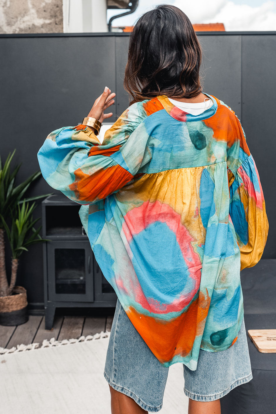 BLOUSE MALLY IMPRIME