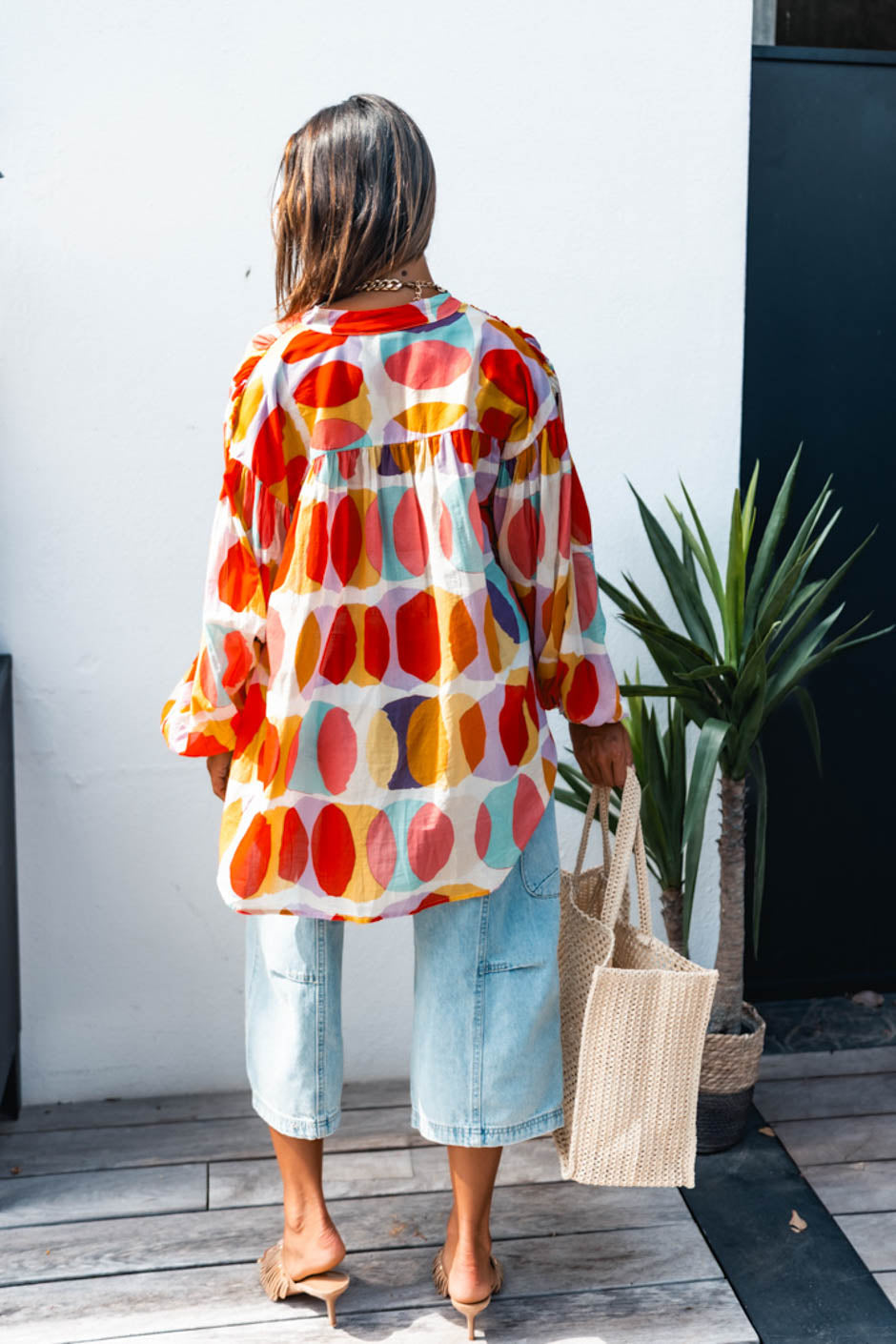 MARNY PRINT BLOUSE