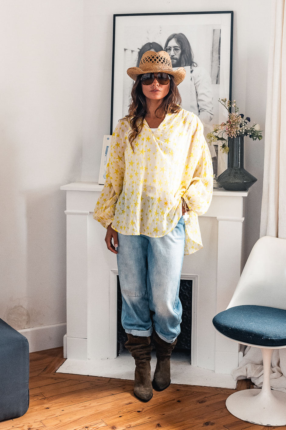 BLUSA STORIA ESTAMPADA