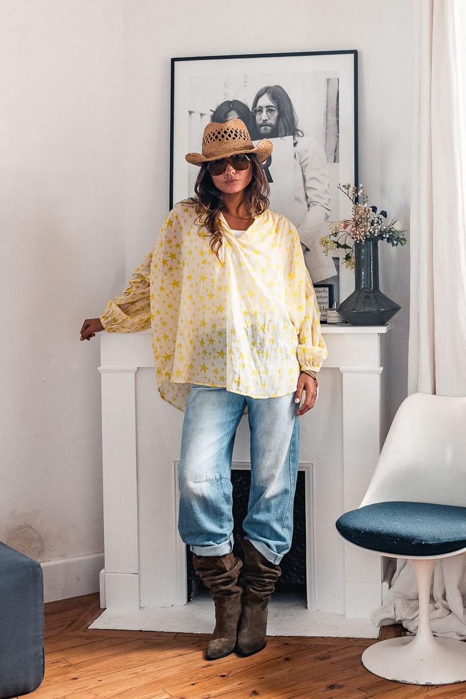 BLUSA STORIA ESTAMPADA