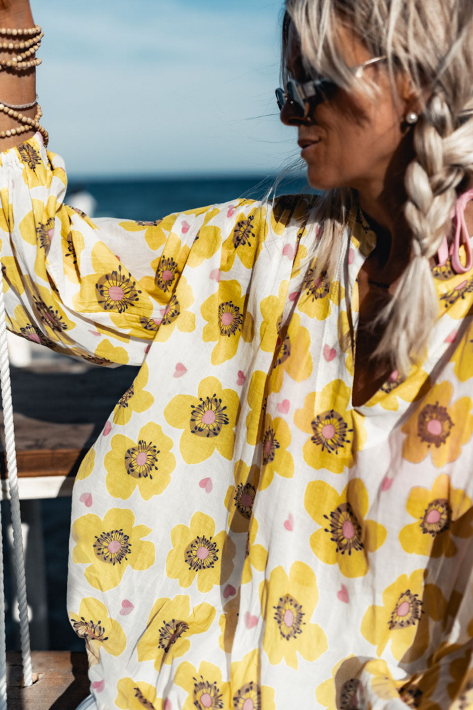 SUNSHINE PRINT BLOUSE