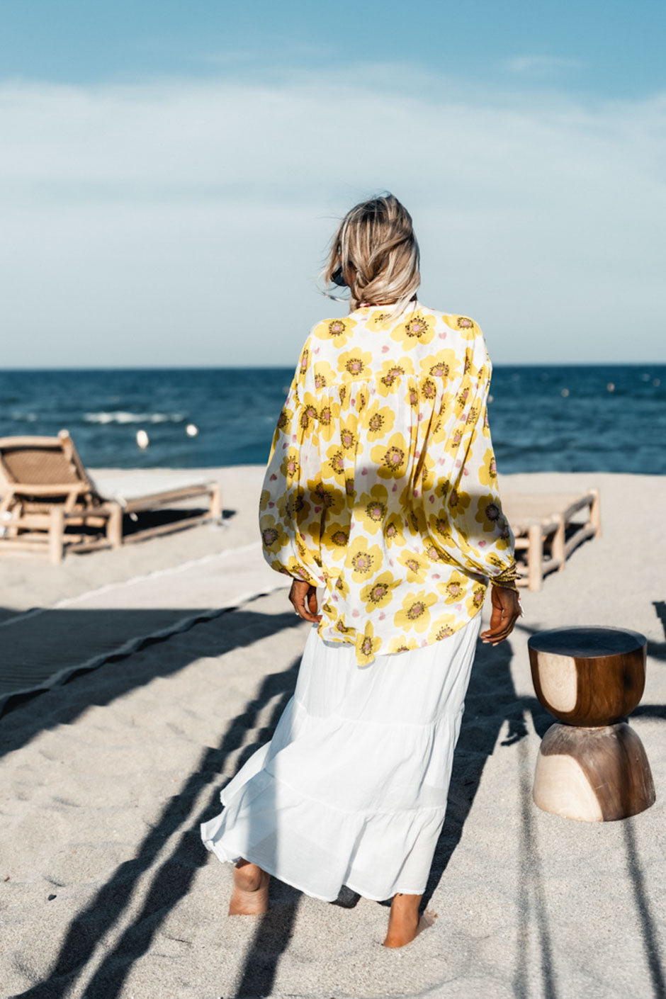 SUNSHINE PRINT BLOUSE