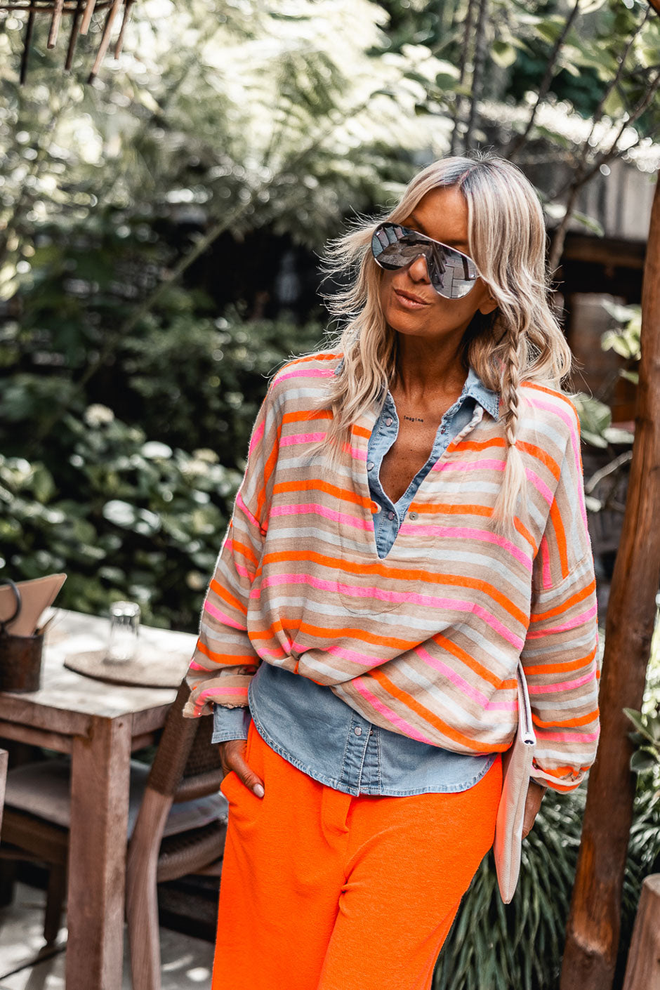 TIZIA MULTICOLORED BLOUSE