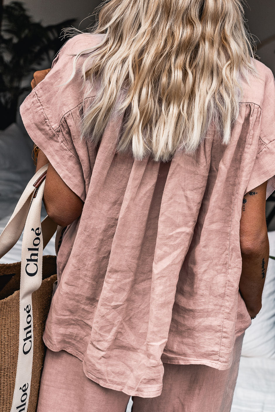 VALDA PINK BLOUSE